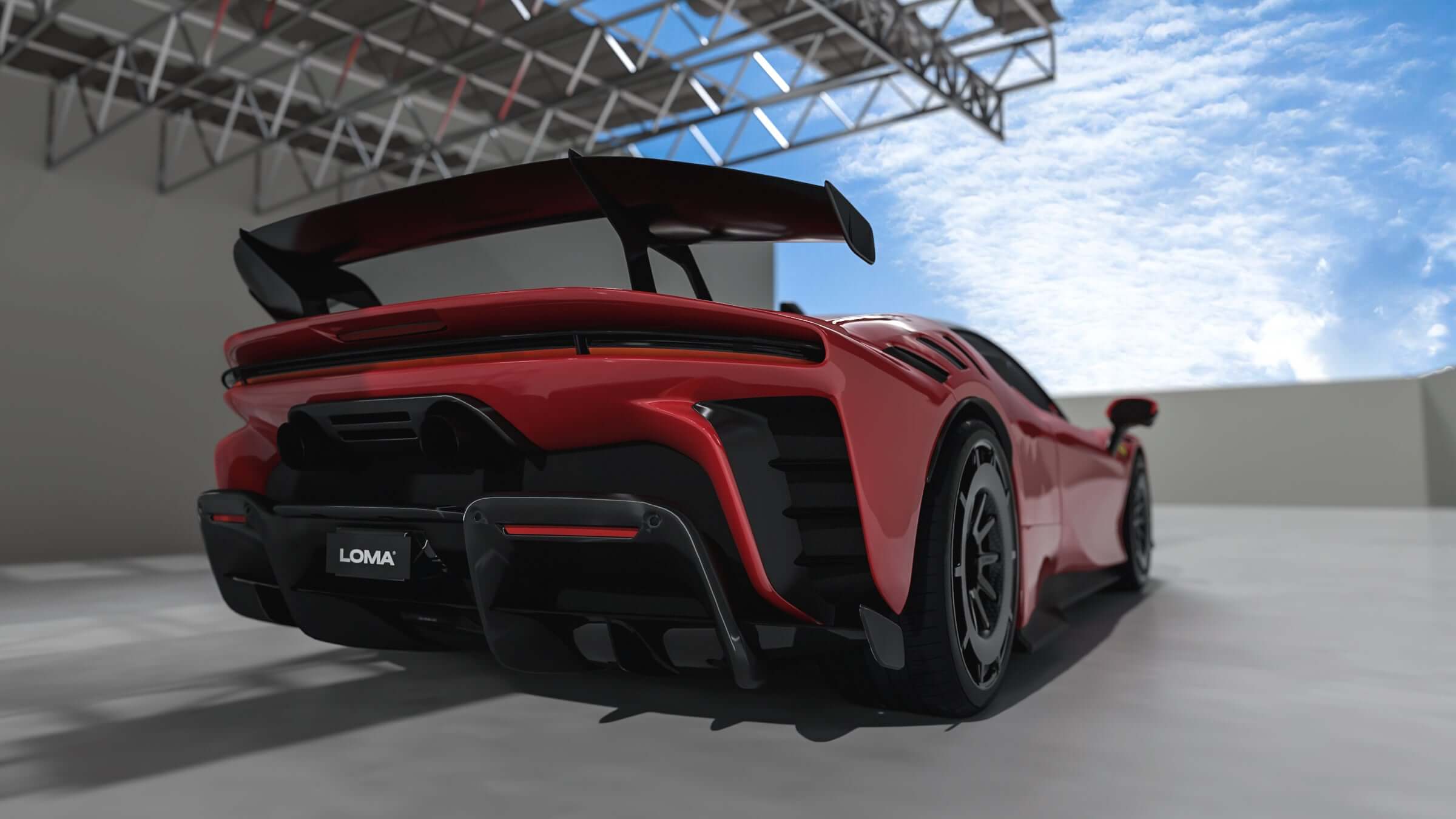 Ferrari SF90 XX Stradale on Track-Ready F1 Wheels by LOMA Refined