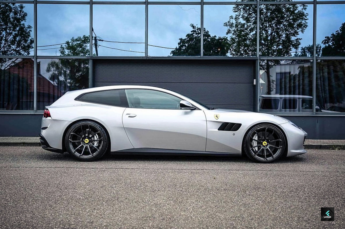 Revamping Ferrari GTC4 Lusso with LOMA Forged™ Custom Wheels.