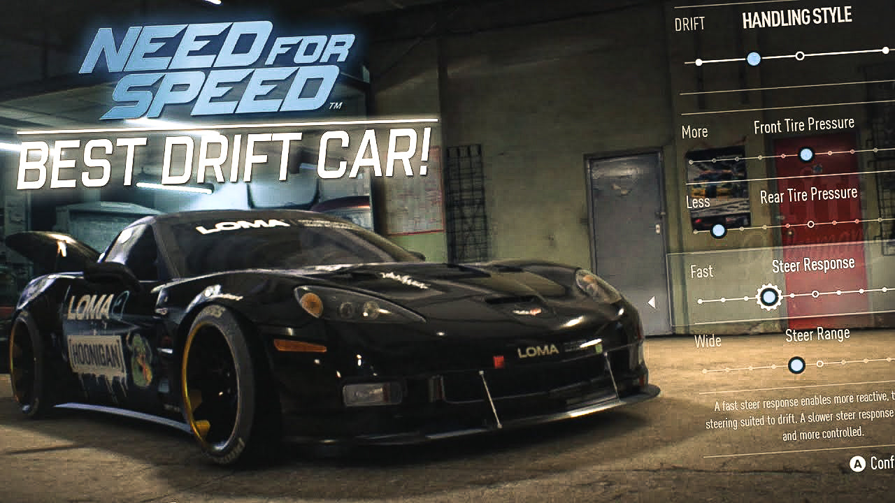 LOMA Refined Corvette Need for Speed Playstation.