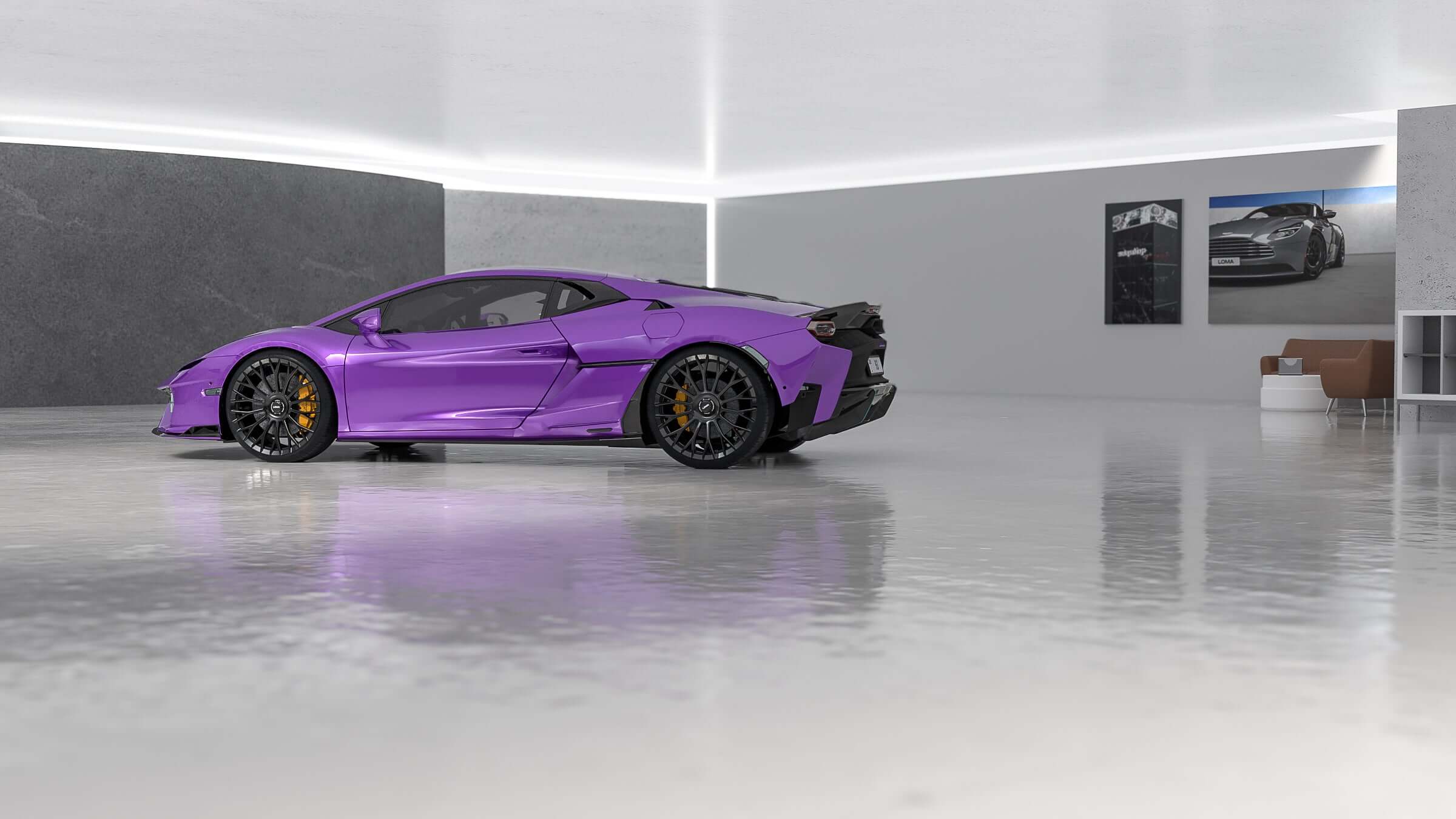 1088 HP Lamborghini Temerario Tuning by LOMA with Custom Centerlock Wheels and Stage 2 Performance.