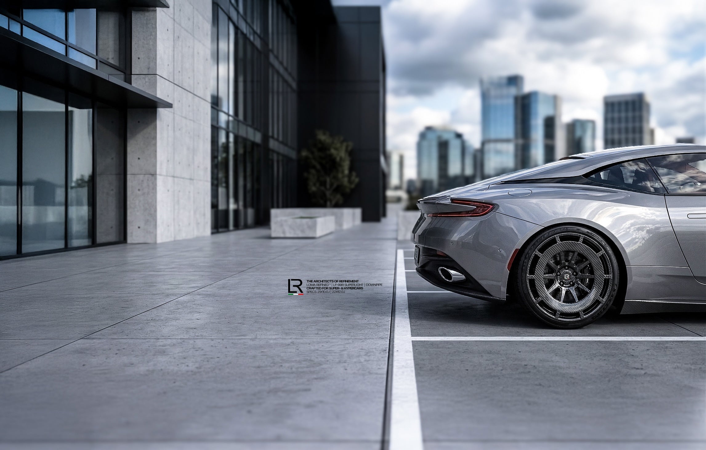 LOMA Aston Martin DB11 Tuning to 760 HP on F1 Style Custom Wheels.