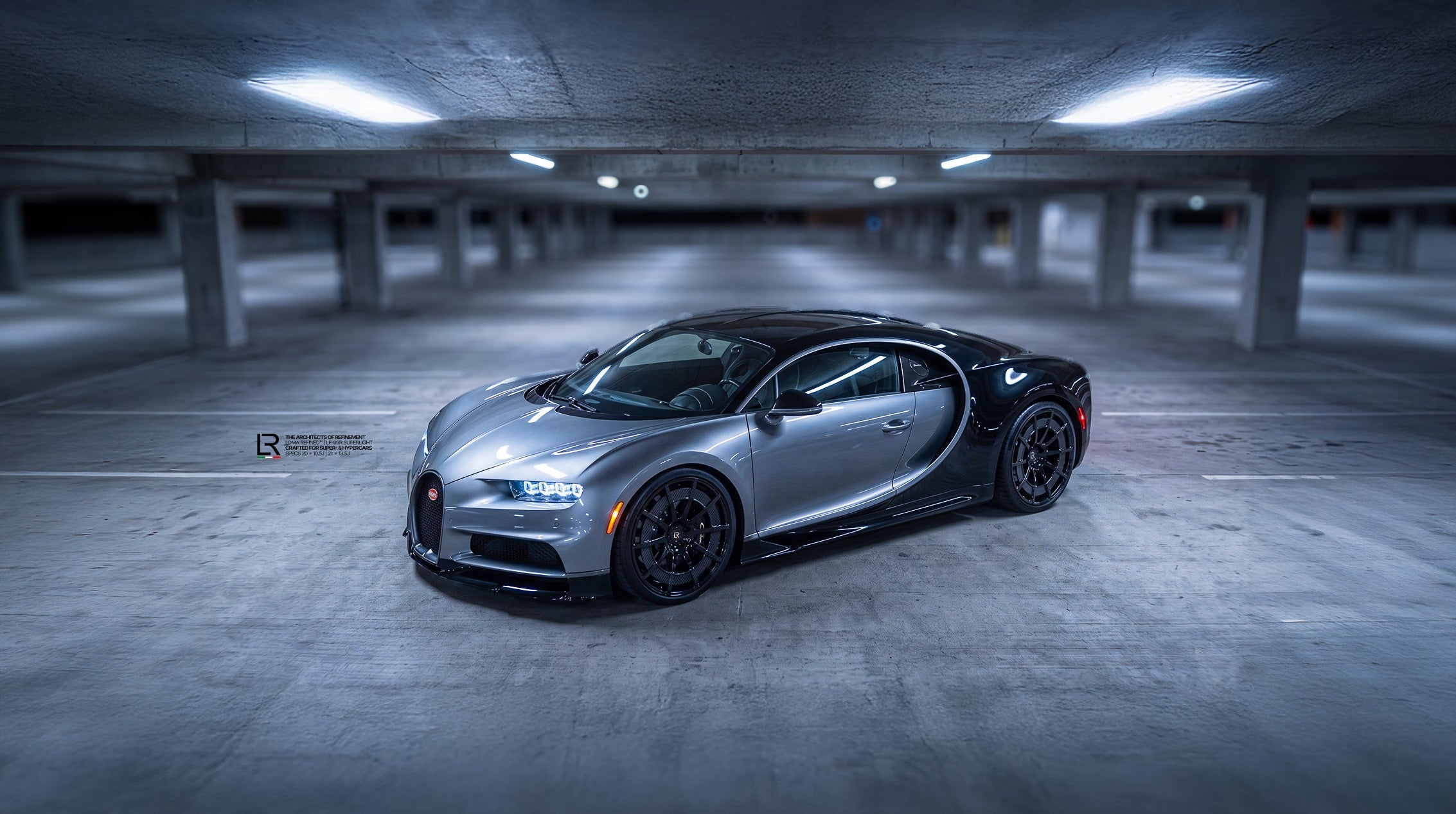 Bugatti Chiron Custom Wheels And Rims: The LOMA LF-99R Build