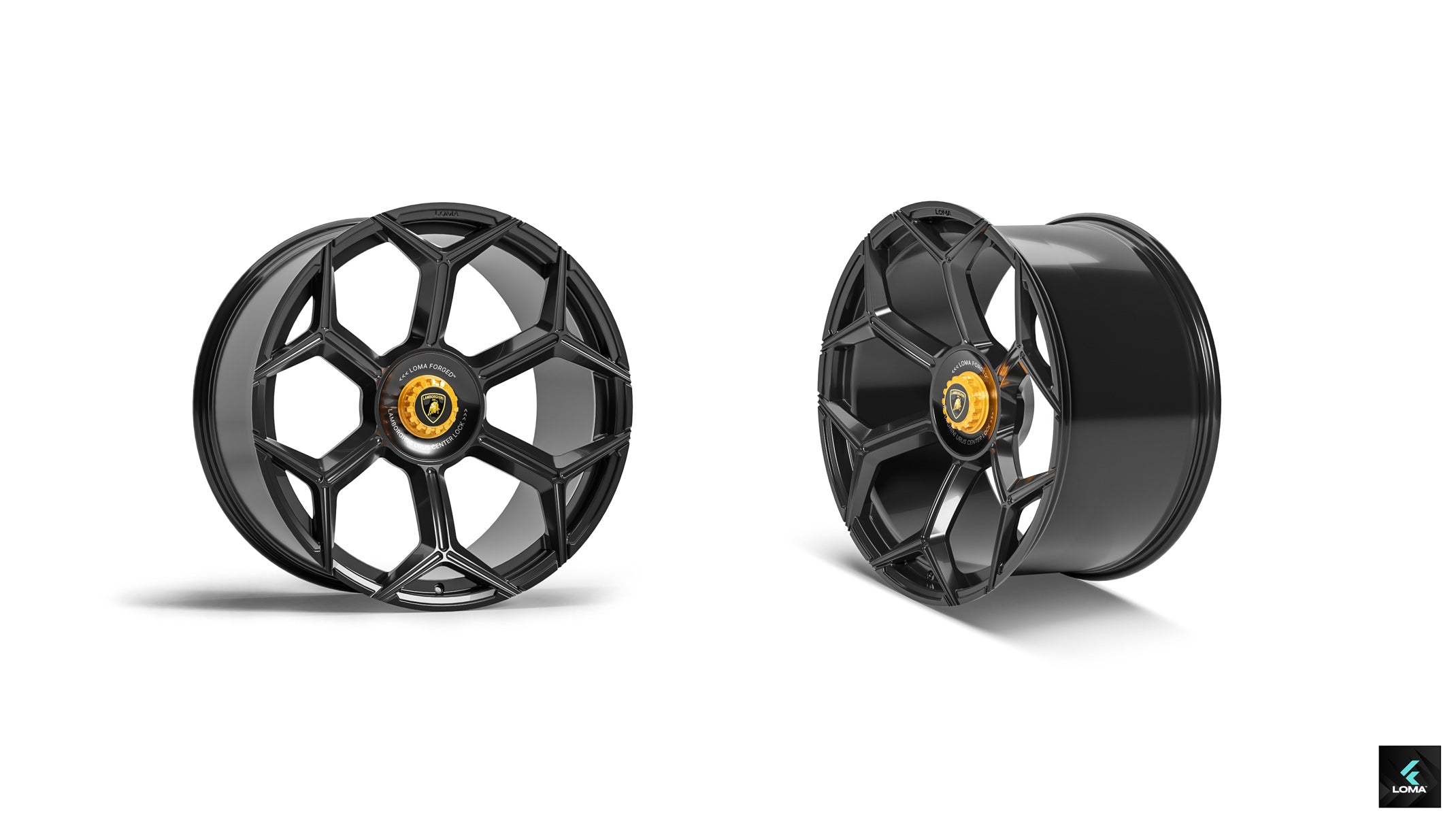 24" LAMBORGHINI URUS LF COMPETIZIONE CENTERLOCK WHEELS.