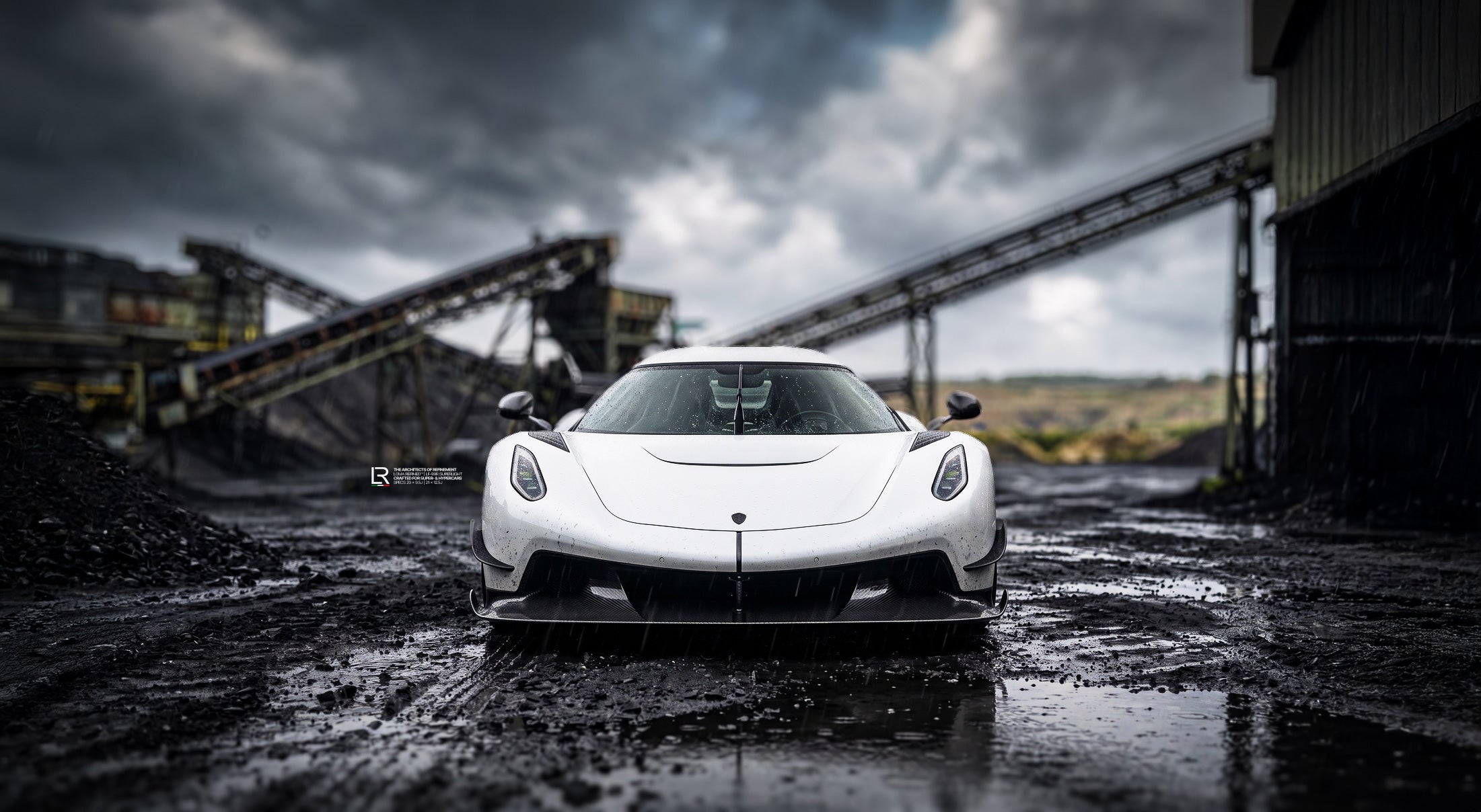 Koenigsegg-Jesko-White-performance-and-custom-wheels-and-rims-by-LOMA-Refined-front-shot-wallpaper.