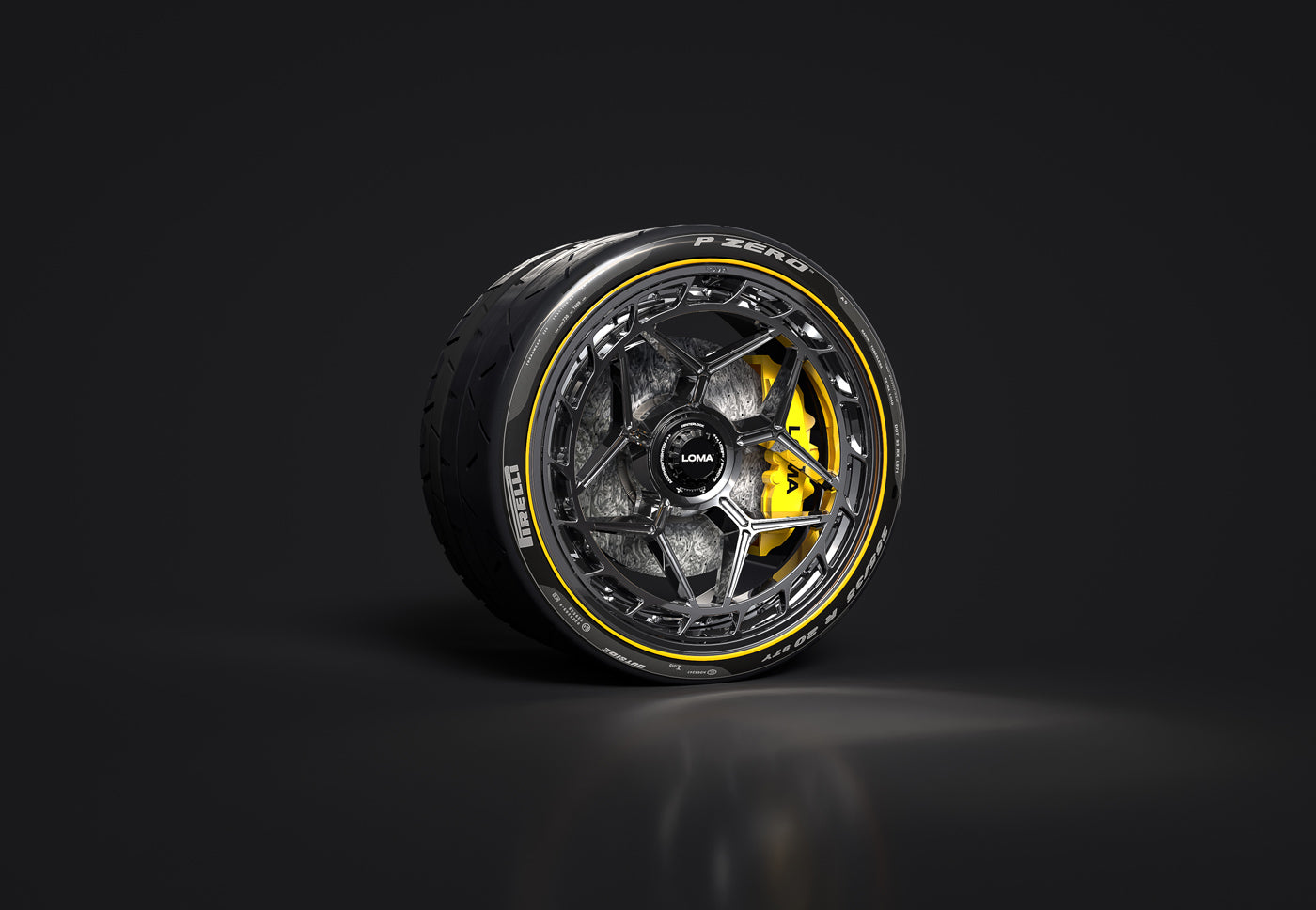 LOMA Refined Expanded into forged wheel design with patented aero tech.