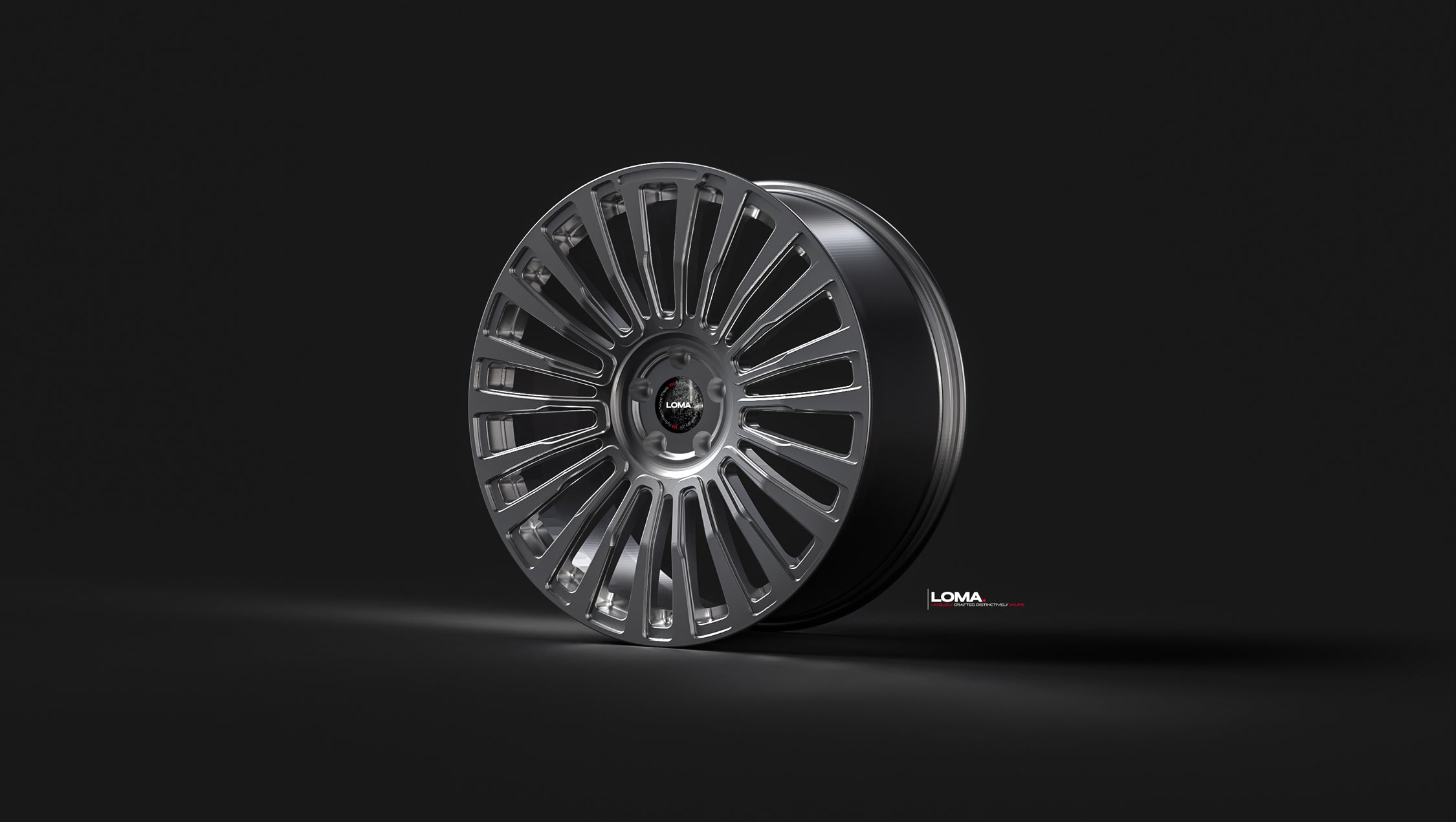 The floating caps stay upright, keeping your custom logo visible and cente