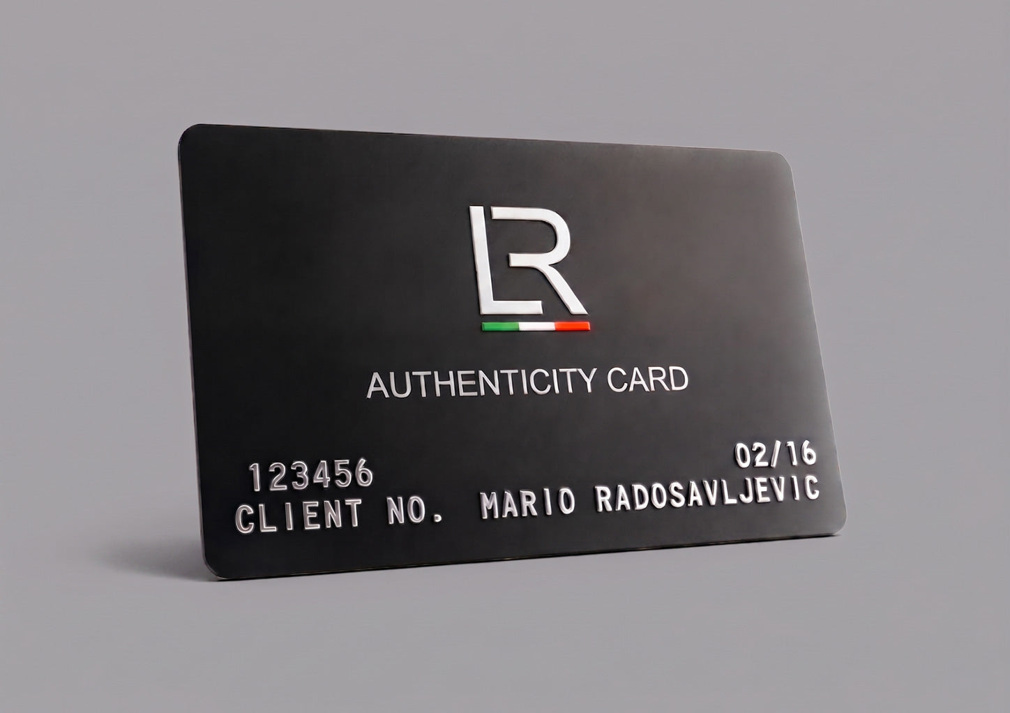 LOMA Refined Authenticity Card Wallpaper.