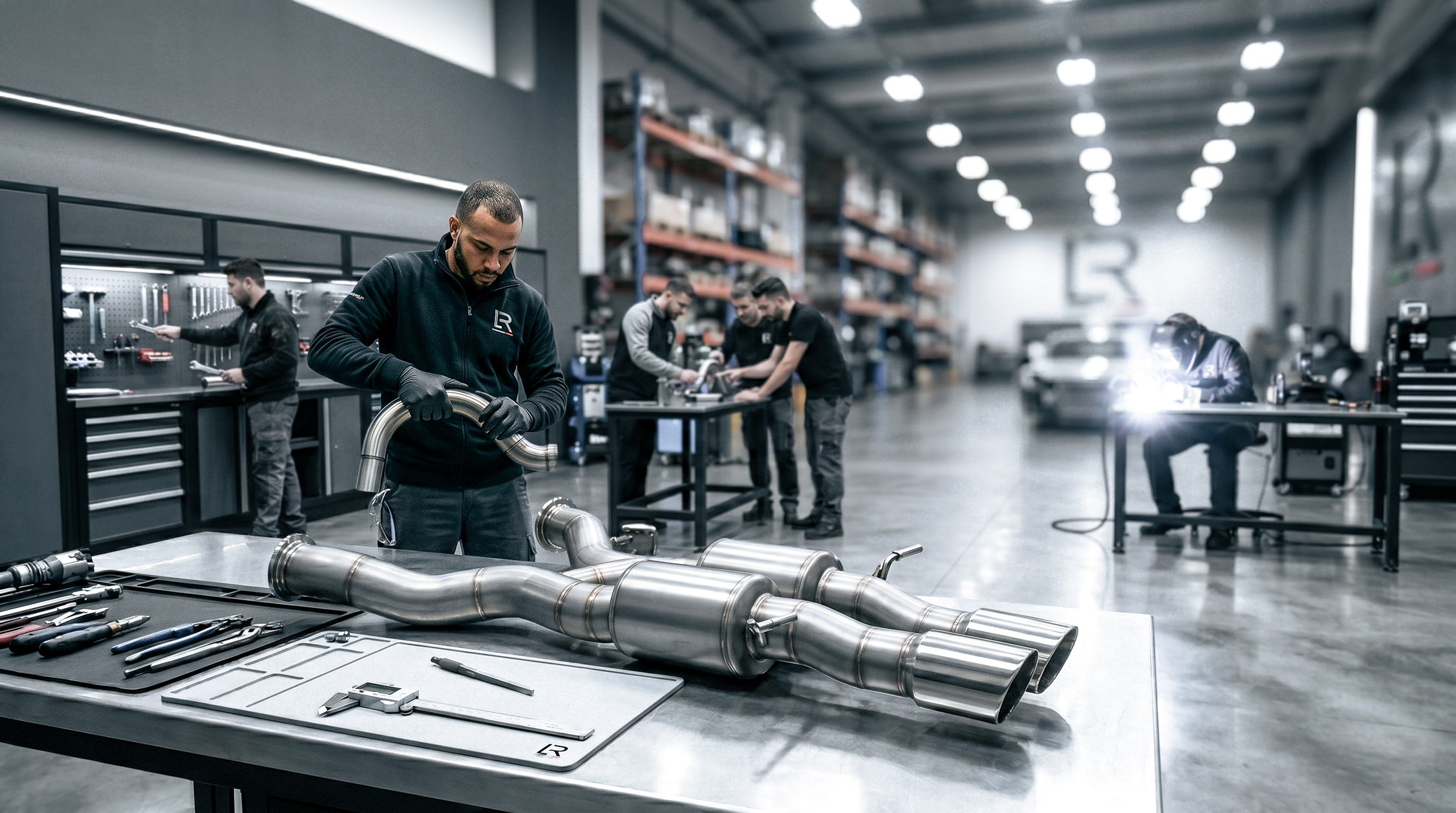 LOMA Refined Exhaust System Production.