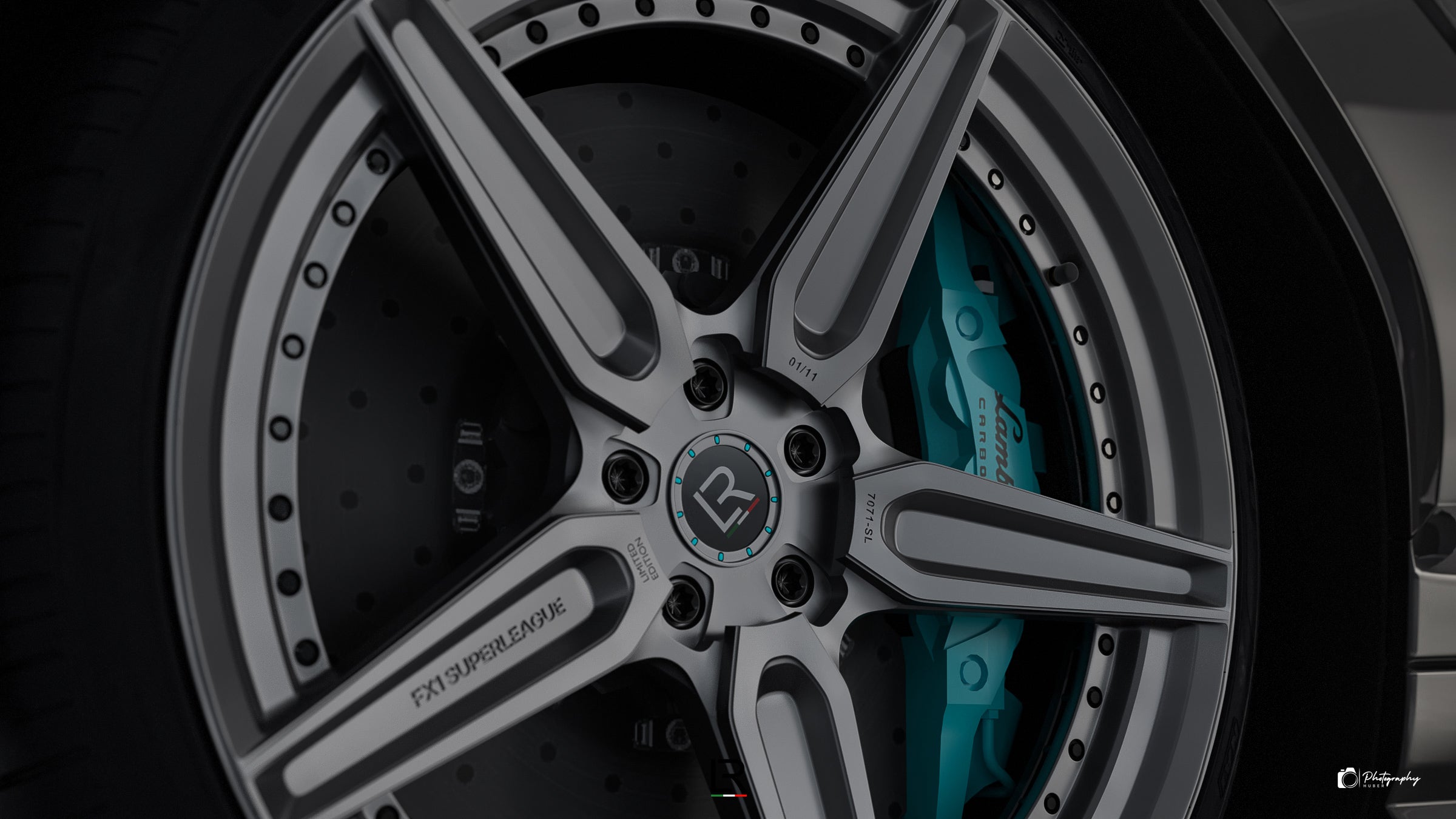 LOMA-Refined-Lamborghini-Urus-Pure-Organic-Nutrition-front-wheels-closeup.