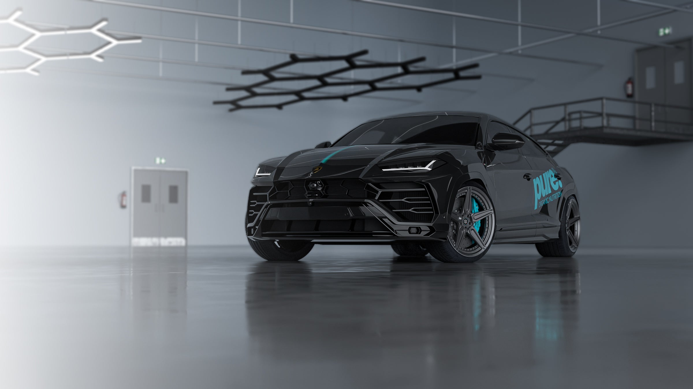 LOMA-Refined-Pure-Organic-Nutrition-Lamborghini-Urus-Dubai-Showroom-1.