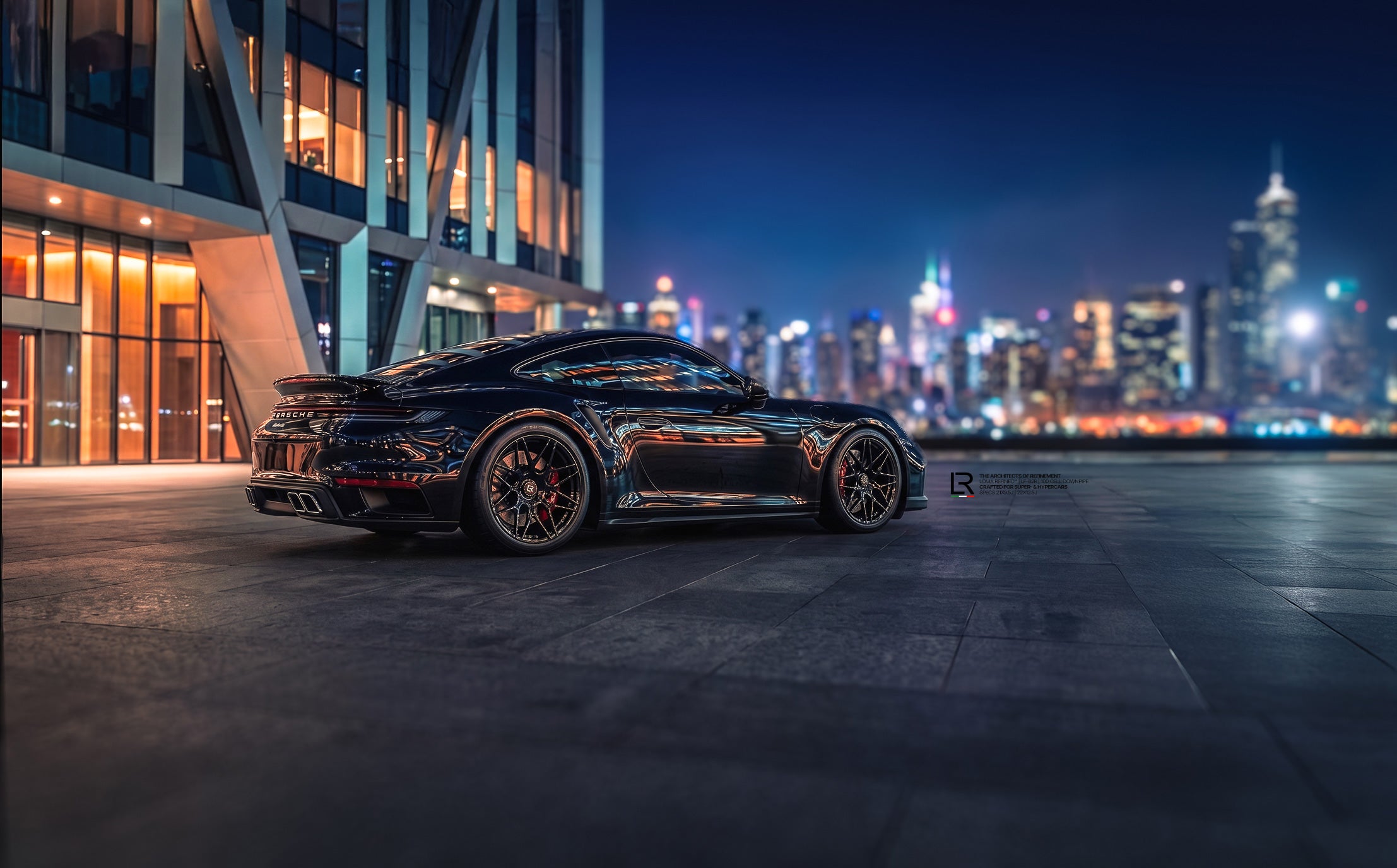 Porsche-991-Turbo-Performance_-Tuning-and-Custom-Wheels-by-LOMA-Refined-side-view-closeup-wallpaper.